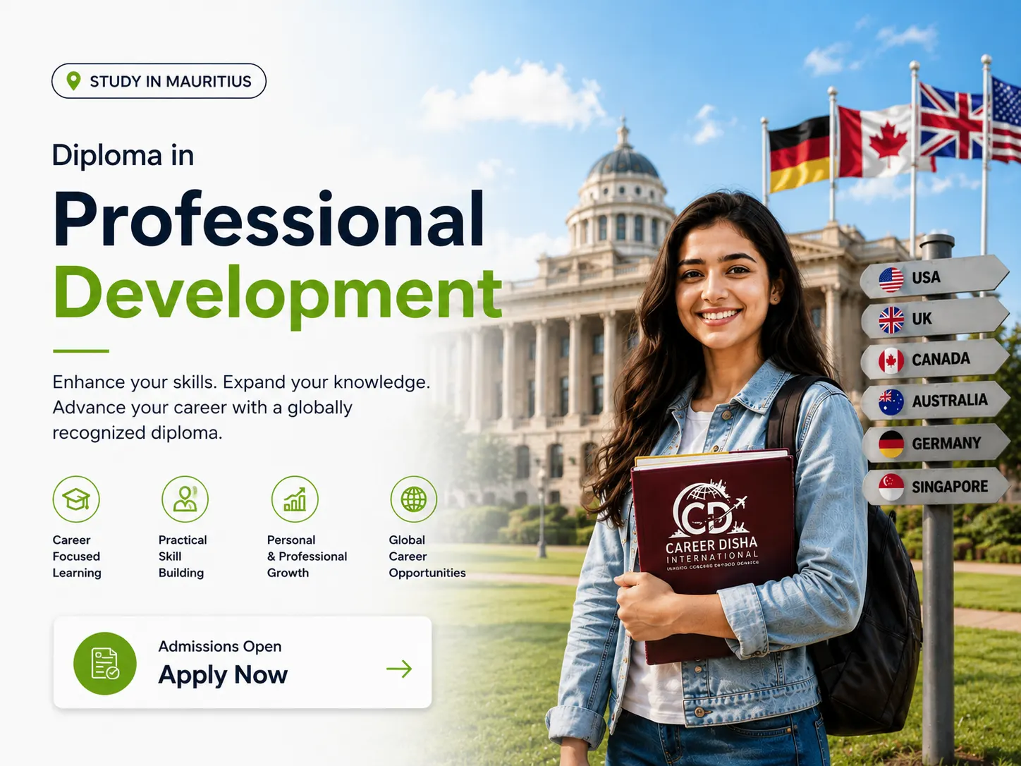 Diploma in Professional Development students